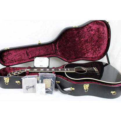Gibson Custom Shop Acoustic J-45 Custom - Ebony - Leitz Music--22263055