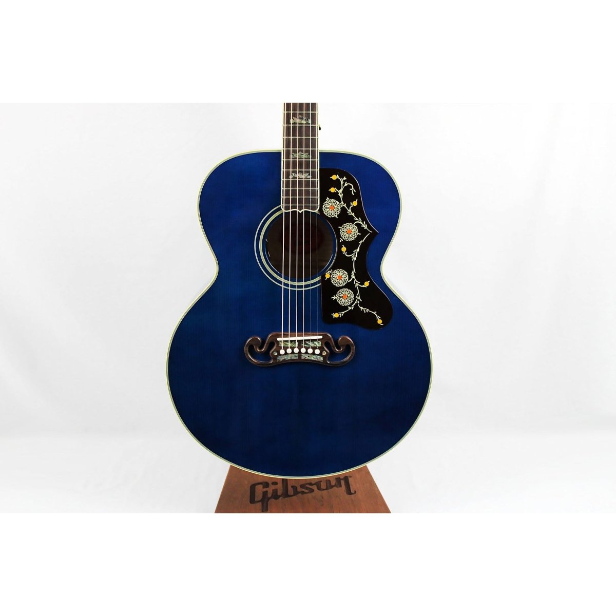 美品 Gibson Custom Shop SJ-200 Trans Blue | nate-hospital.com