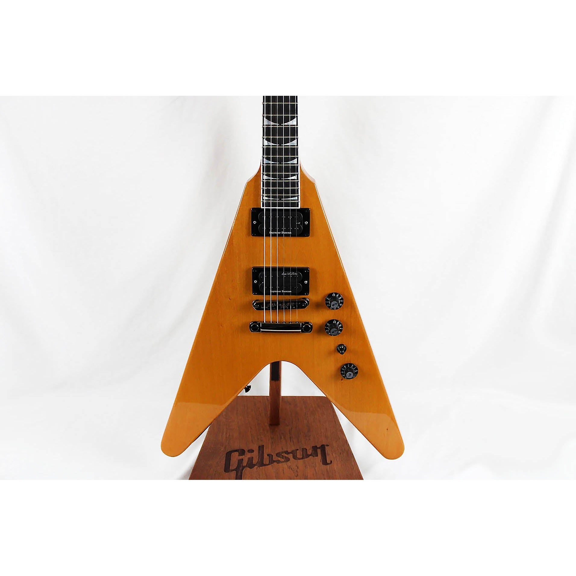 Gibson Dave Mustaine Flying V EXP - Antique Natural - Leitz Music-711106069241-DSVX00ANBC1