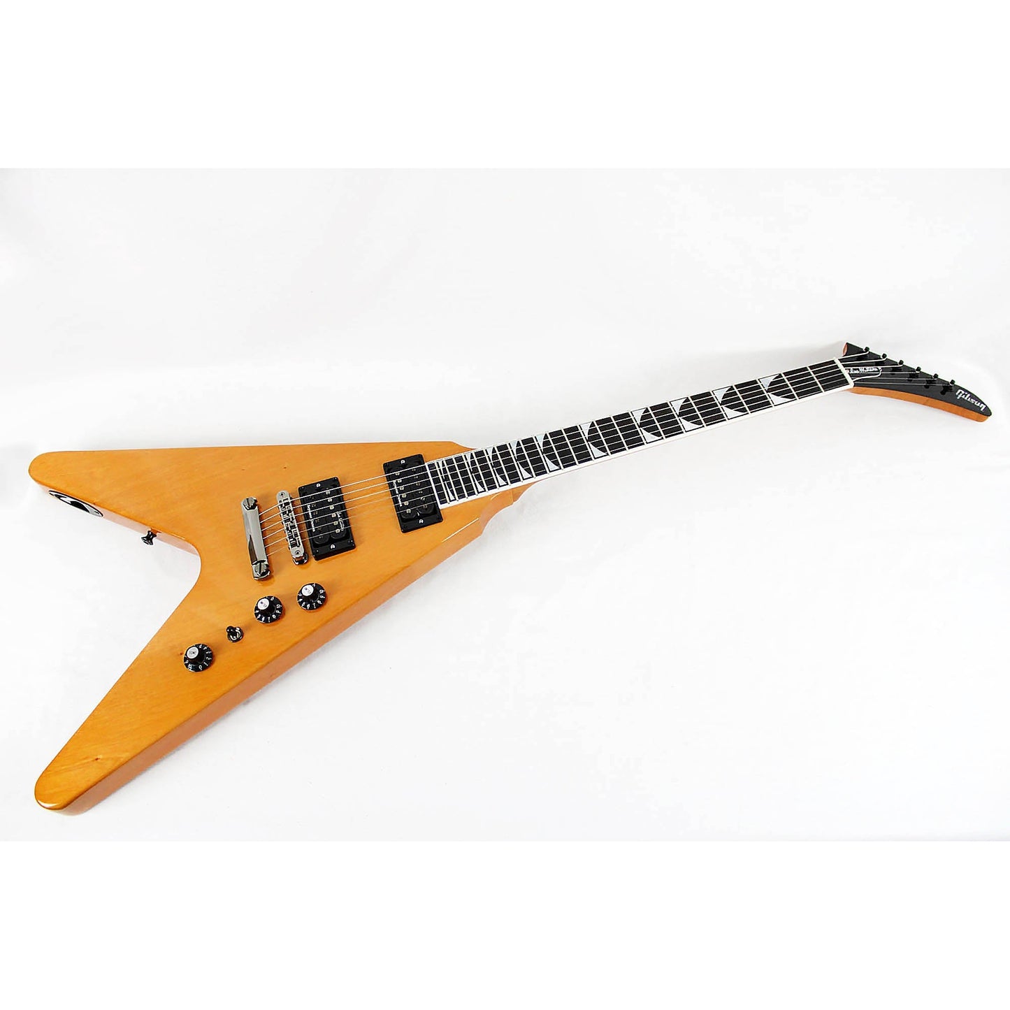 Gibson Dave Mustaine Flying V EXP - Antique Natural - Leitz Music-711106069241-DSVX00ANBC1
