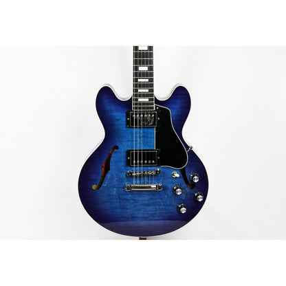Gibson ES-339 Figured Semi-Hollowbody Electric Guitar - Blueberry Burst - Leitz Music-711106025520-ES39F00B9NH1