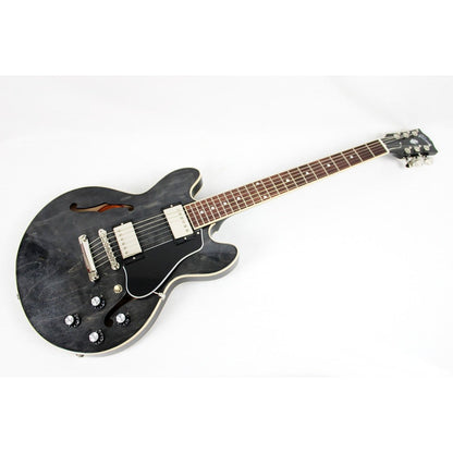 Gibson ES-339 Semi-Hollowbody Electric Guitar - Trans Ebony - Leitz Music-711106024752-ES3900BLNH1