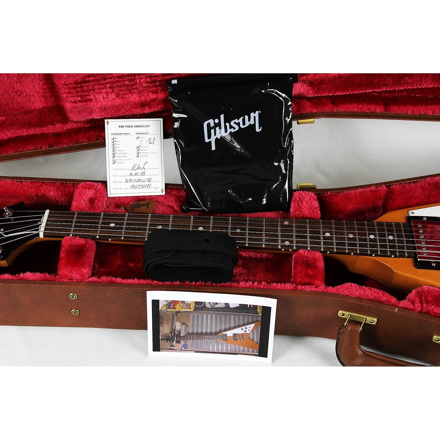 Gibson Flying V - Antique Natural - Leitz Music-711106035345-DSV00ANCH1