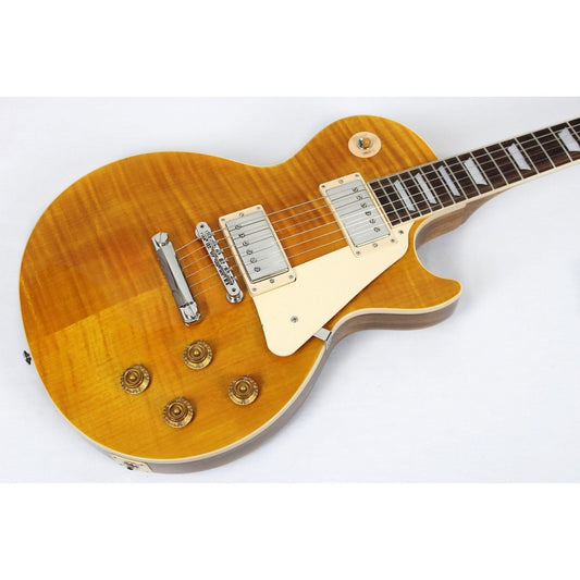 Gibson Les Paul Standard '50s Figured Top - Honey Amber - Leitz Music-711106139050-LPS500HYNH1