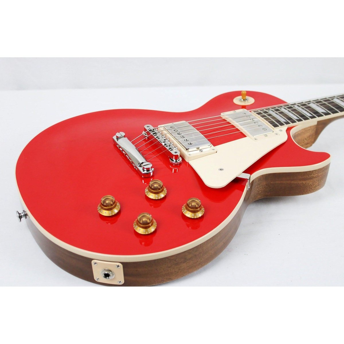 Gibson Les Paul Standard '50s Plain Top - Cardinal Red - Leitz Music--LPS5P00TCNH1