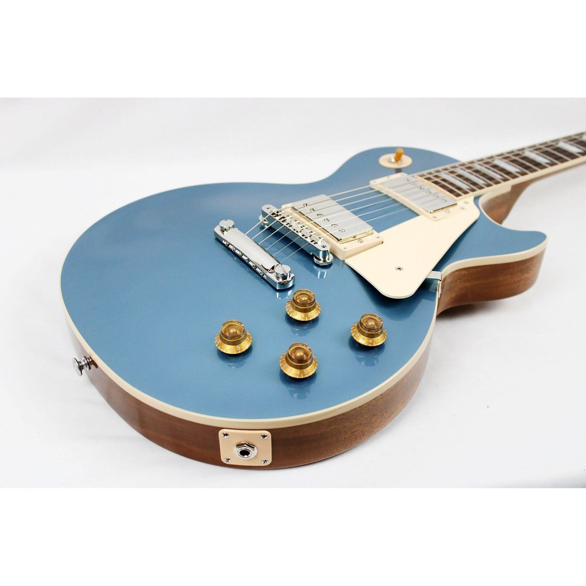 Gibson Les Paul Standard '50s Plain Top - Pelham Blue - Leitz Music