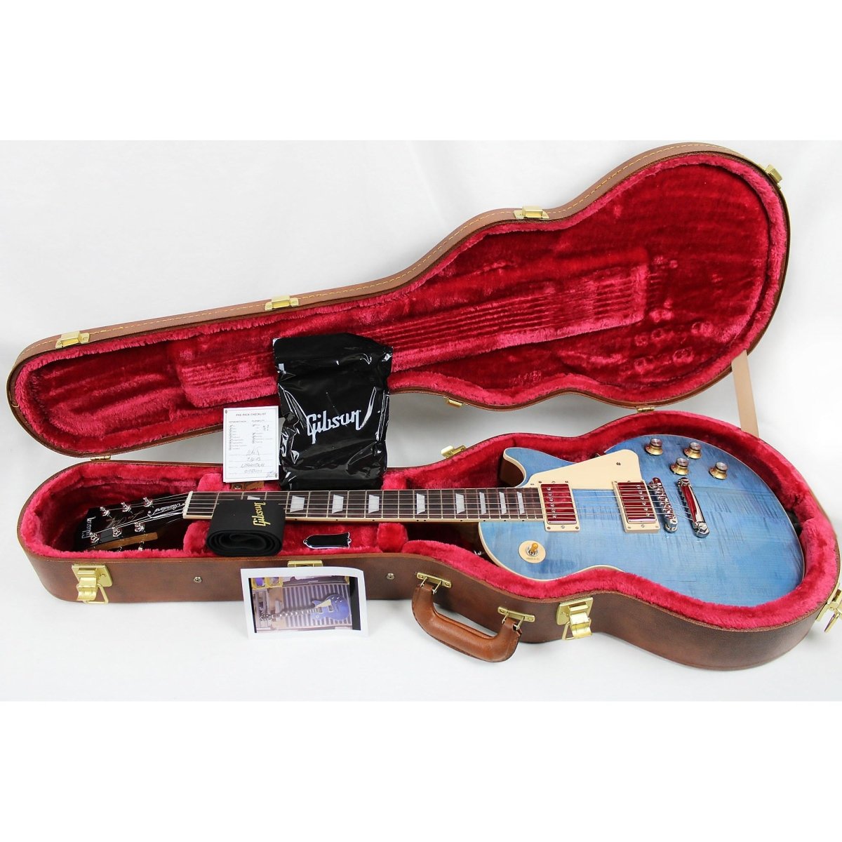 Gibson Les Paul Standard '60s Figured Top - Ocean Blue - Leitz Music-711106139135-LPS600OBNH1