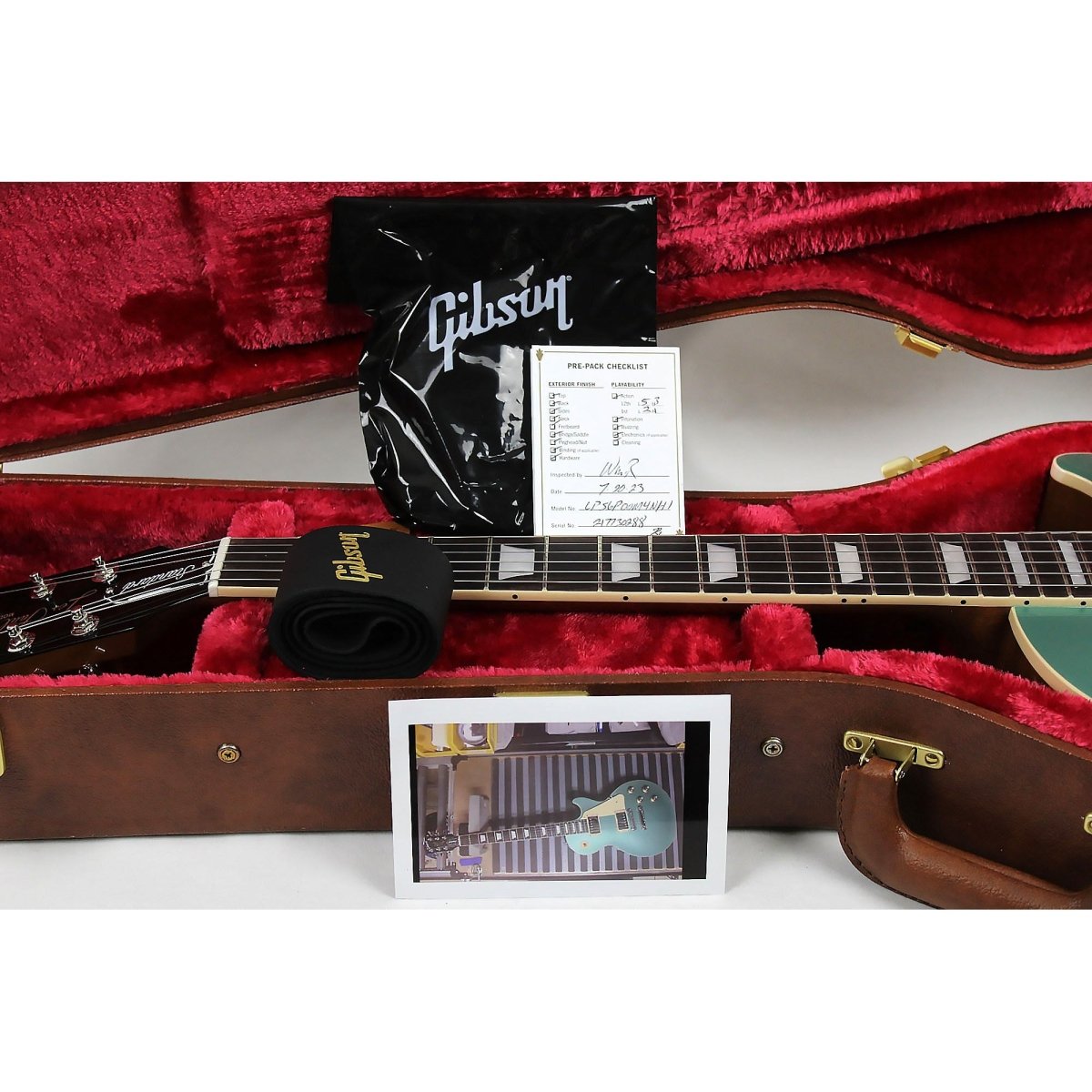 Gibson Les Paul Standard '60s Plain Top - Inverness Green - Leitz Music-711106139043-LPS6P00M4NH1