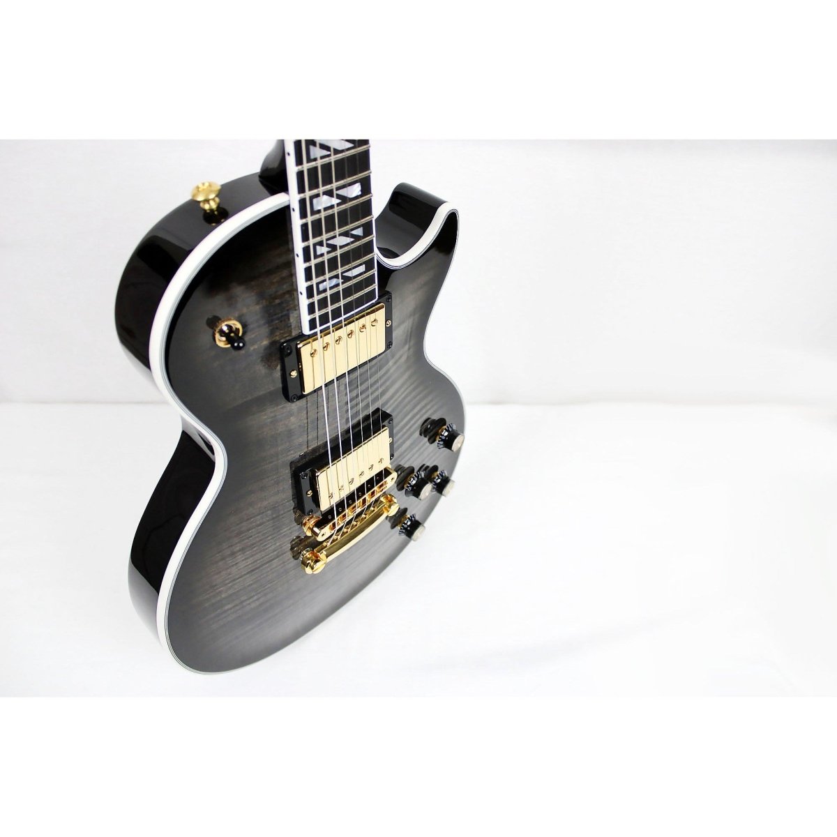 Gibson Les Paul Supreme - Trans Ebony Burst - Leitz Music-711106118239-LPSU00E2GH1