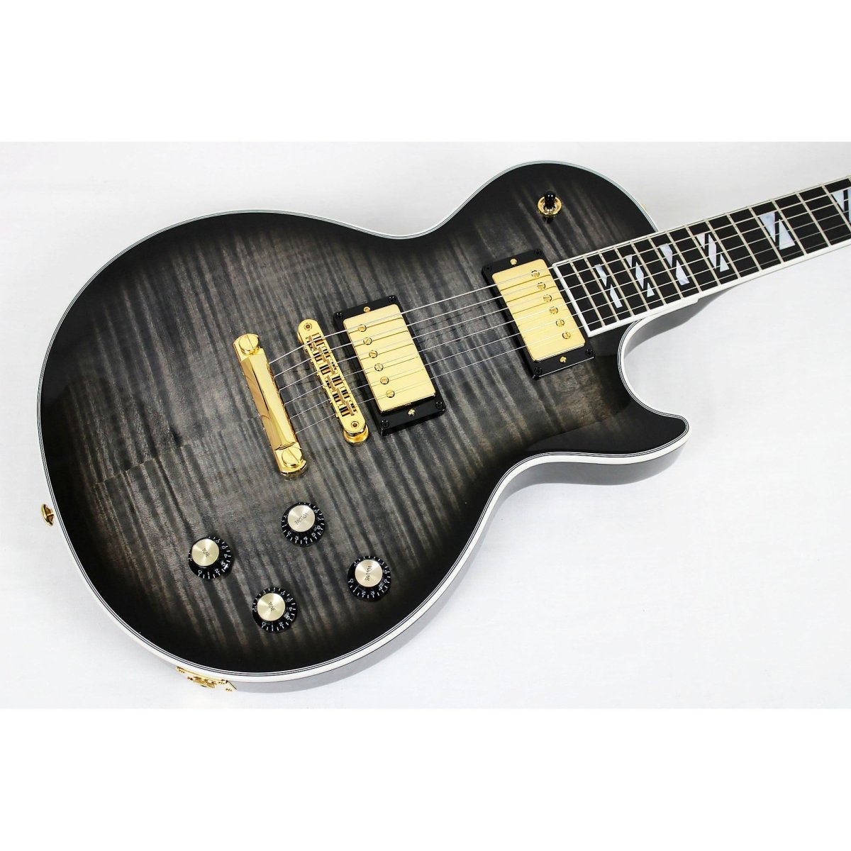 Gibson Les Paul Supreme - Trans Ebony Burst - Leitz Music-711106118239-LPSU00E2GH1