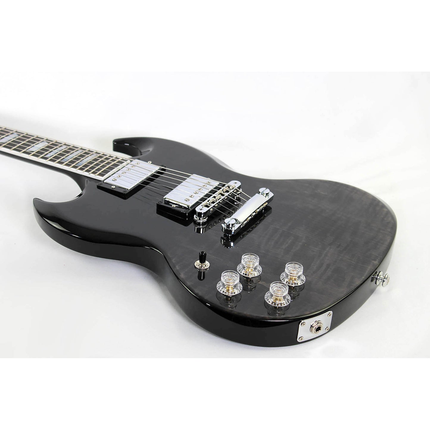 Gibson SG Modern - Left Handed - Trans Black Fade - Leitz Music-711106046129-214210212