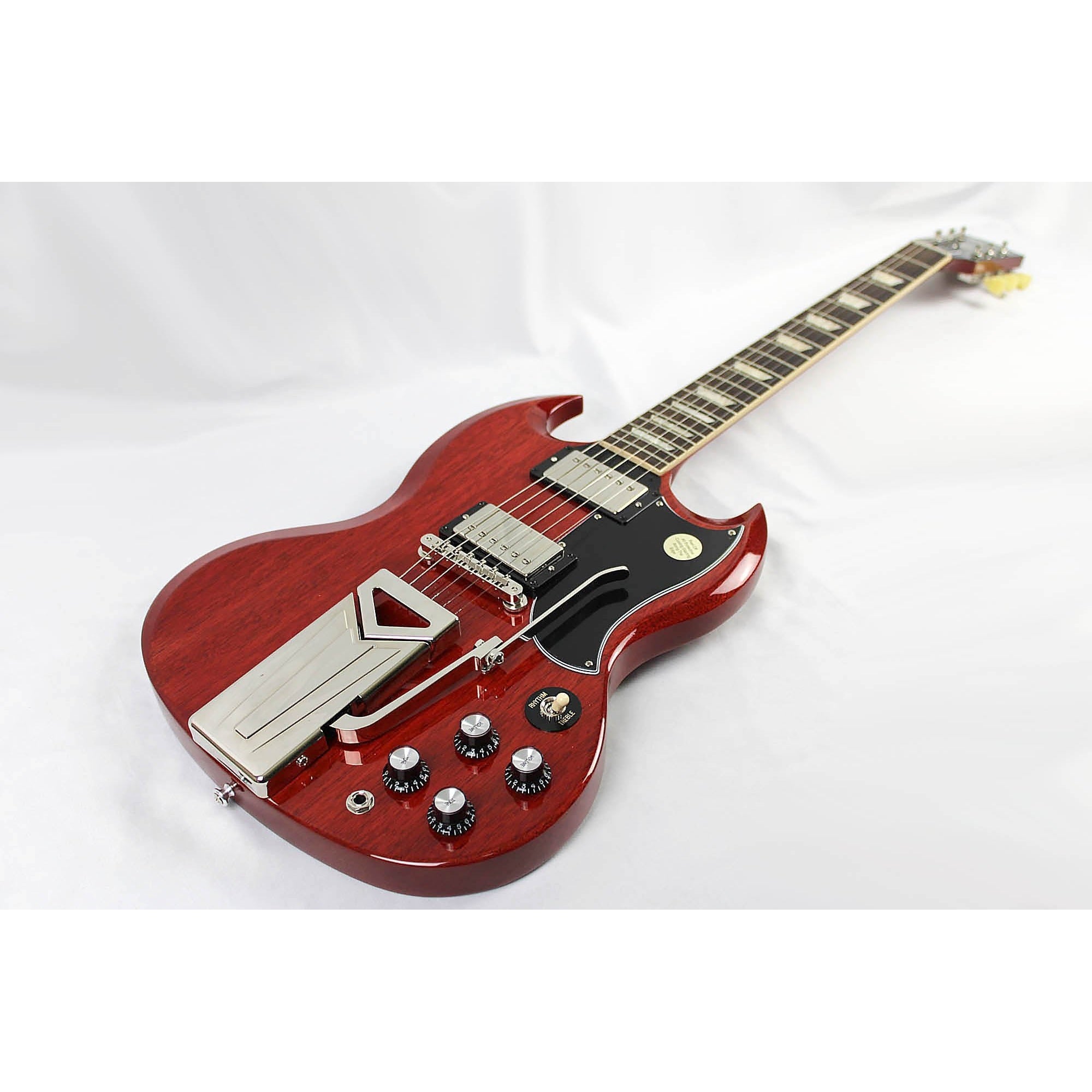Gibson SG Standard '61 Sideways Vibrola - Vintage Cherry - Leitz Music
