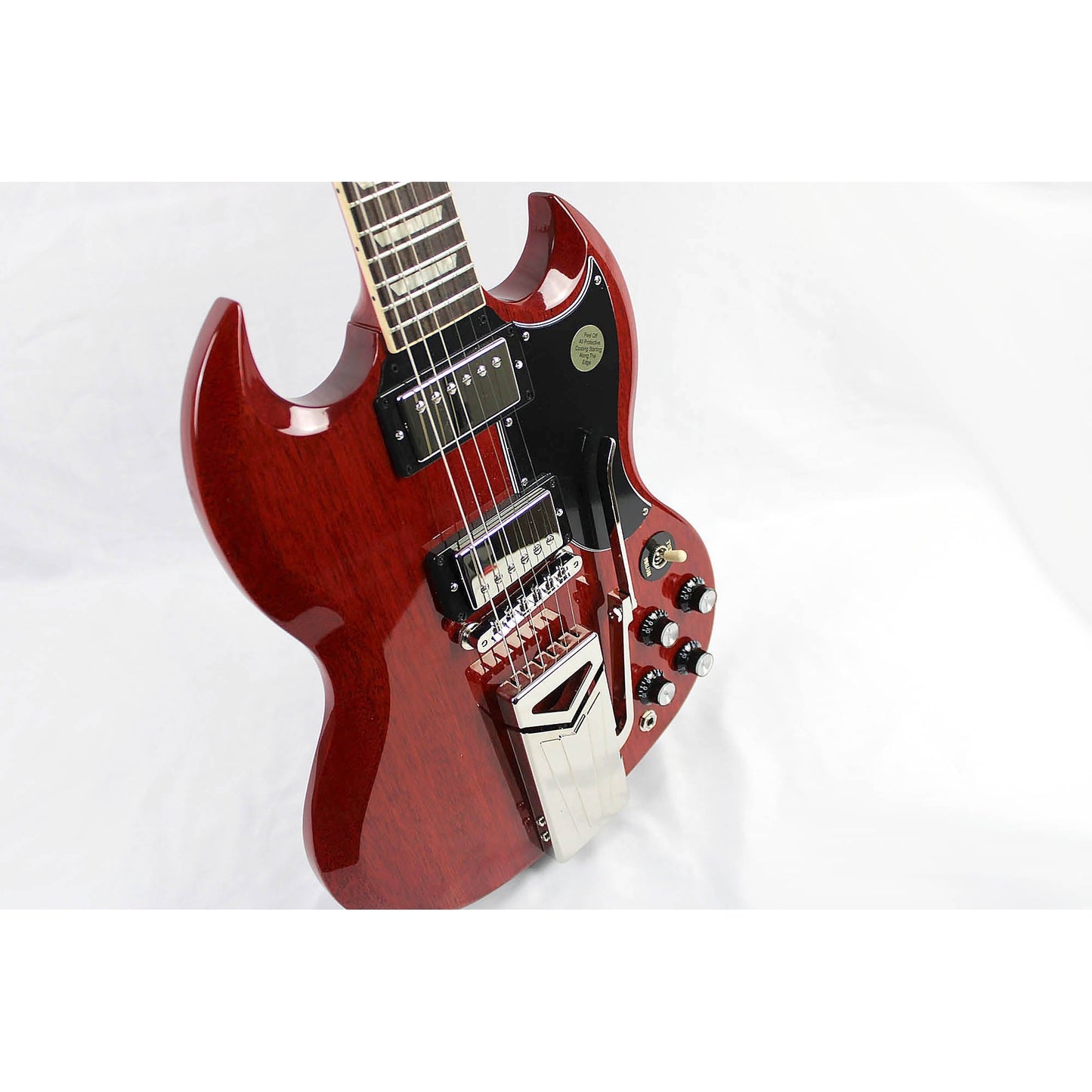 Gibson SG Standard '61 Sideways Vibrola - Vintage Cherry - Leitz Music-711106035666-SG61W00VENH1