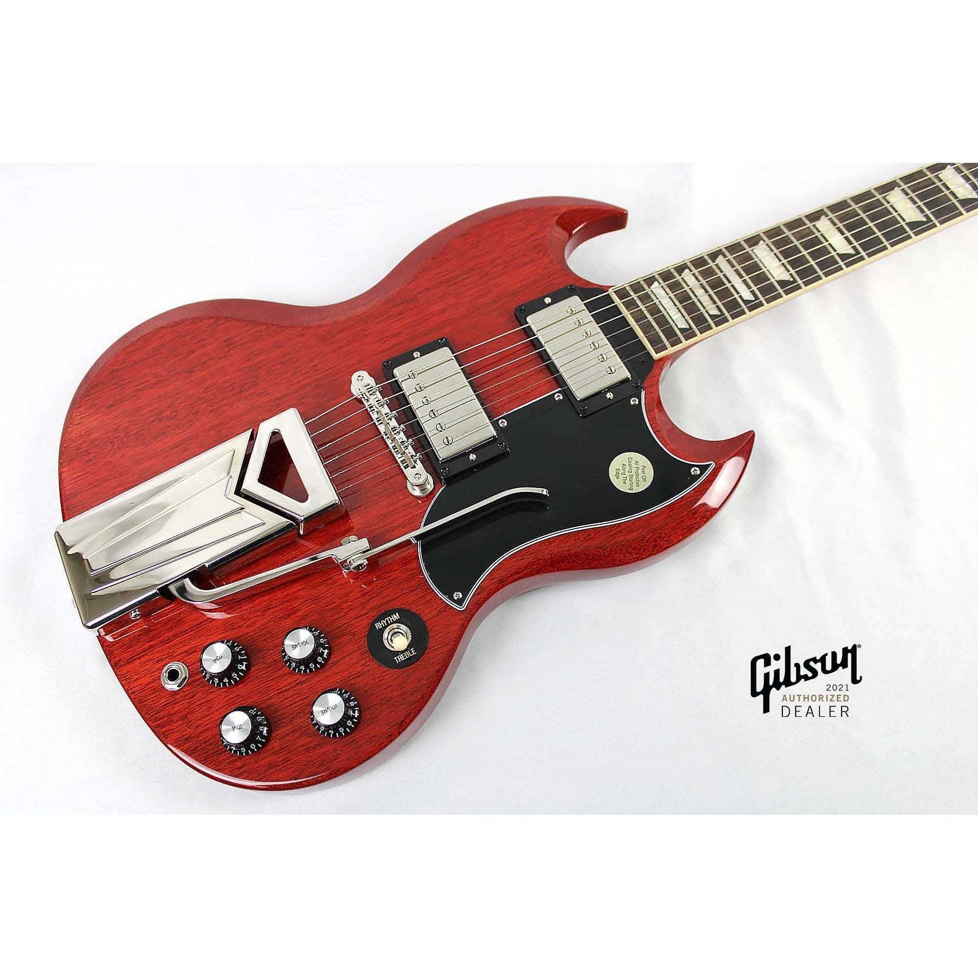 Gibson SG Standard '61 Sideways Vibrola - Vintage Cherry - Leitz Music
