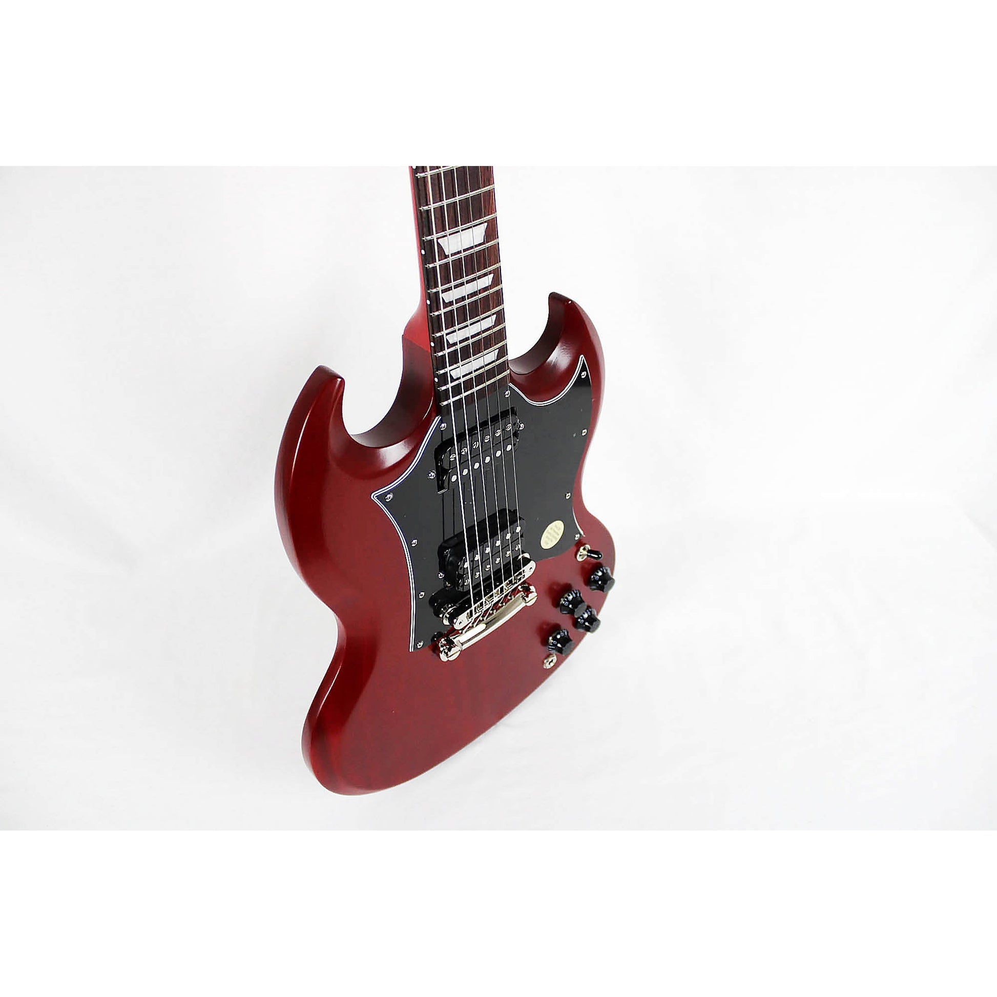 Gibson SG Standard Tribute - Vintage Cherry Satin - Leitz Music-711106035505-SGTR00AYNH1