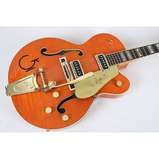 Gretsch G6120T-55GE Vintage Select 1955 Chet Atkins - Western Orange Stain - Leitz Music-885978662531-2401357822