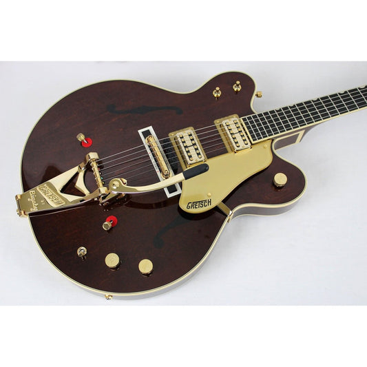 Gretsch G6122T-62GE Vintage Select Country Gentleman with Bigsby - Walnut Stain - Leitz Music-885978662807-JT23093503