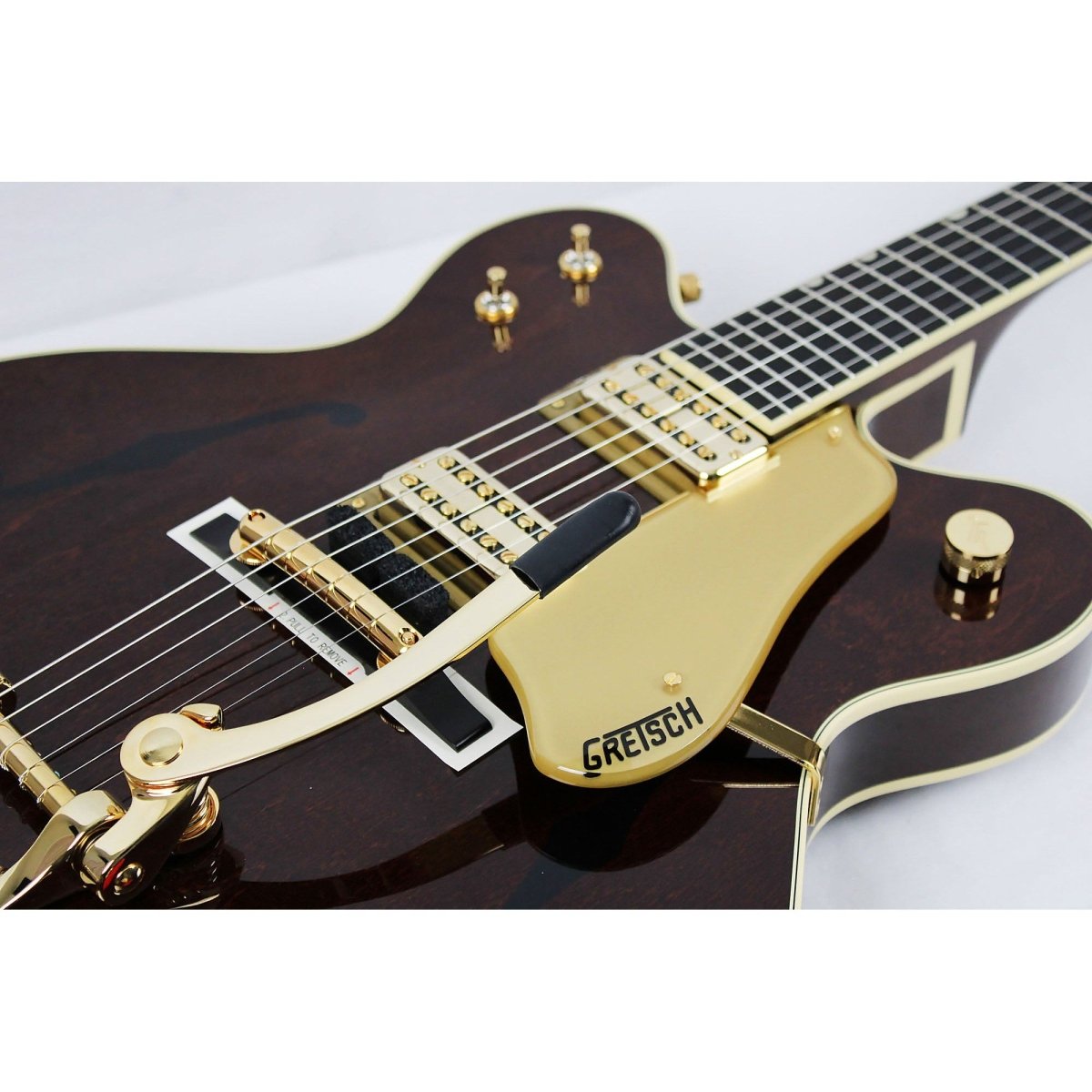 Gretsch G6122T-62GE Vintage Select Country Gentleman with Bigsby - Walnut Stain - Leitz Music-885978662807-JT23093503