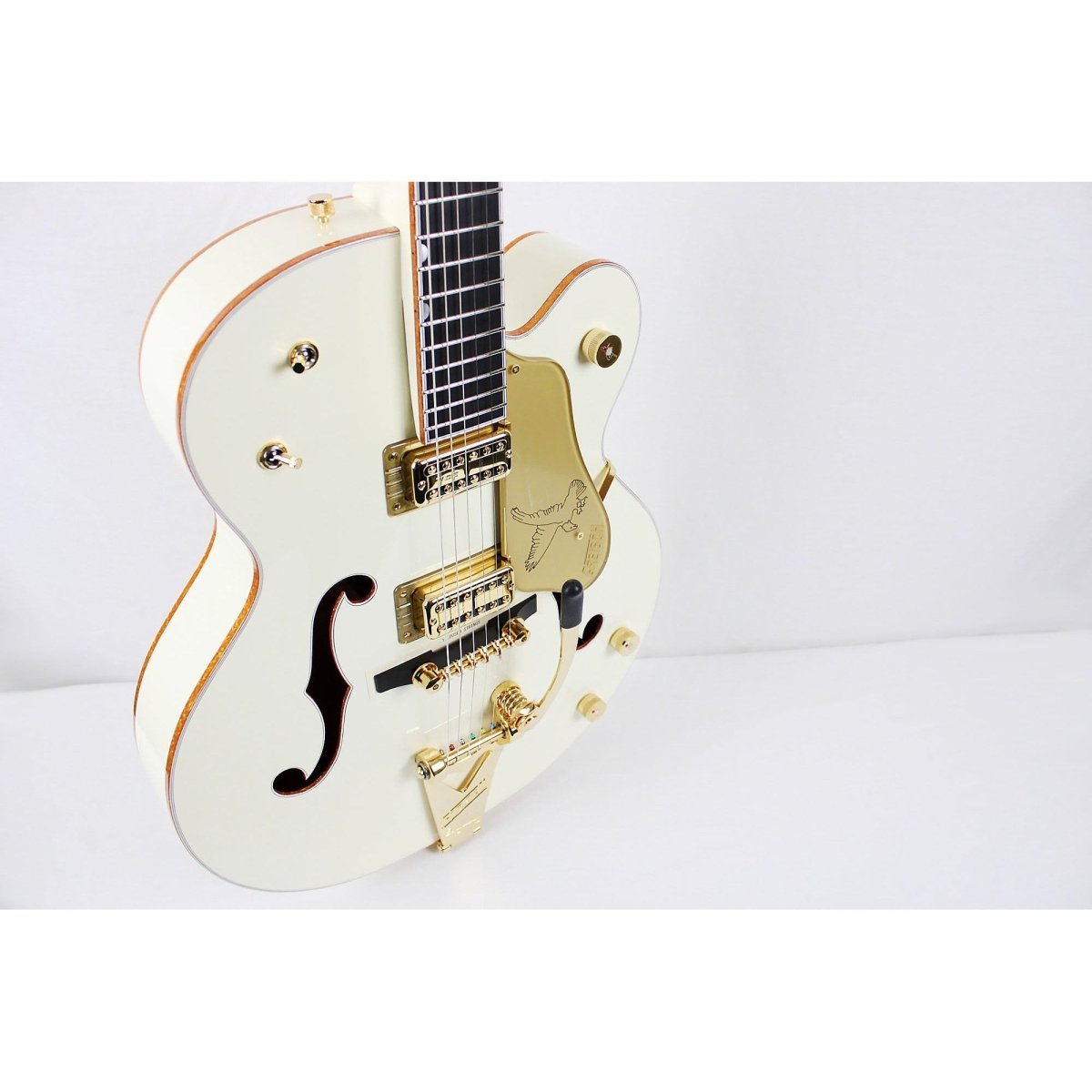 Gretsch G6136T-59GE Vintage Select 1959 Falcon with Bigsby - Vintage White - Leitz Music-885978663651-2401513805