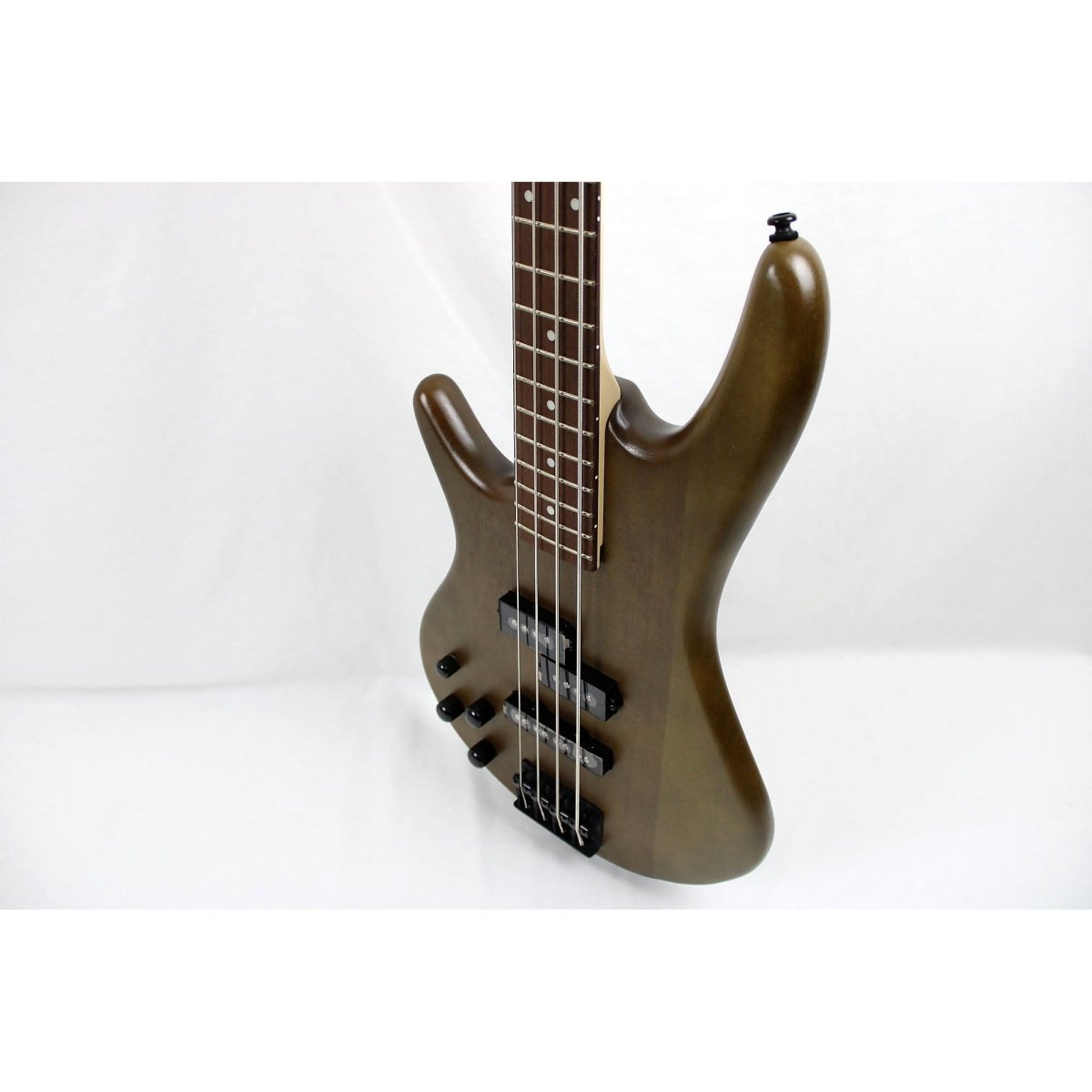 Ibanez Gio GSR200B Left-handed Bass Guitar - Walnut Flat - Leitz Music