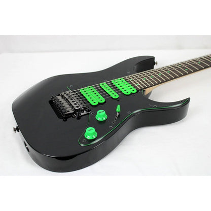 Ibanez Steve Vai Signature Premium UV70P 7-string Guitar - Black - Leitz Music--UV70PBK