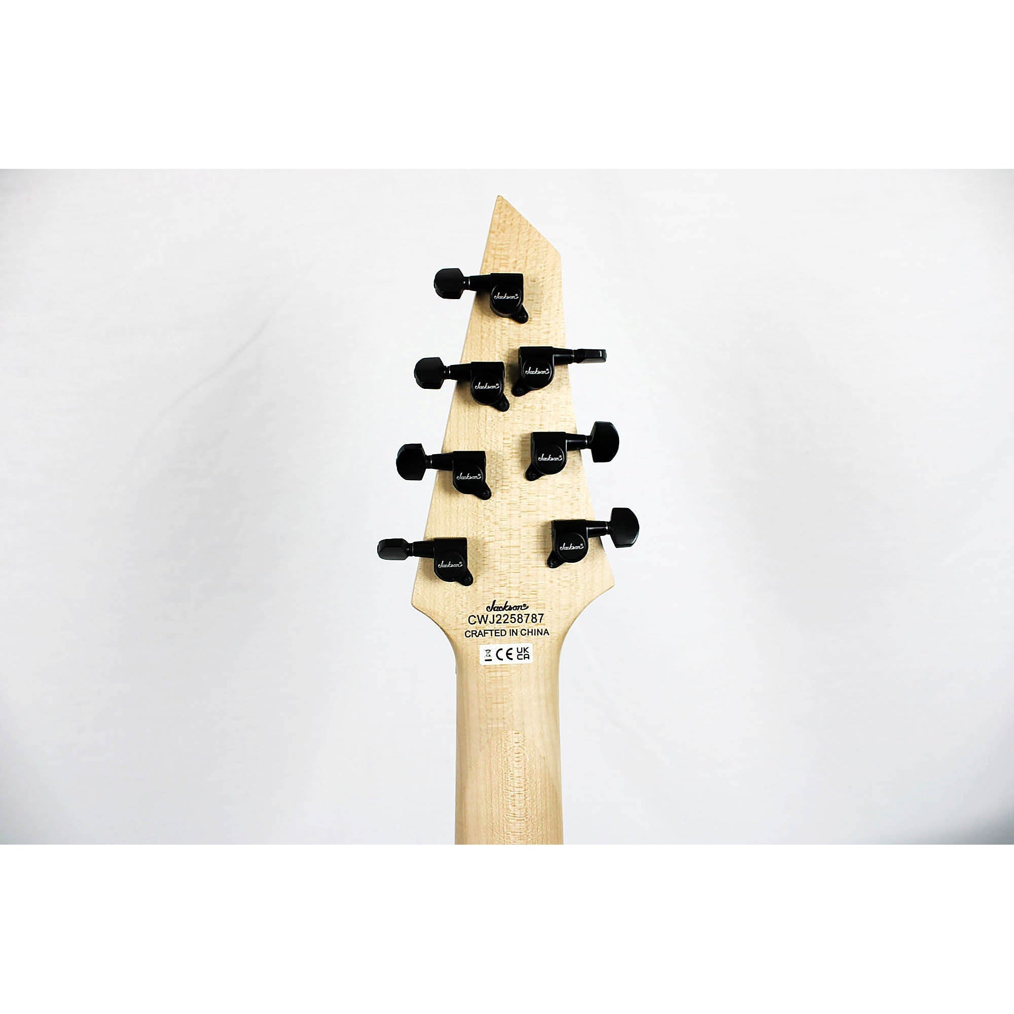 Jackson JS Series Dinky Arch Top JS22Q-7 DKA HT - Transparent 