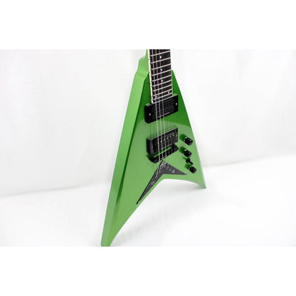 Kramer Dave Mustaine Vanguard Rust In Peace - Alien Tech Green - Leitz Music-711106060637-22101525850