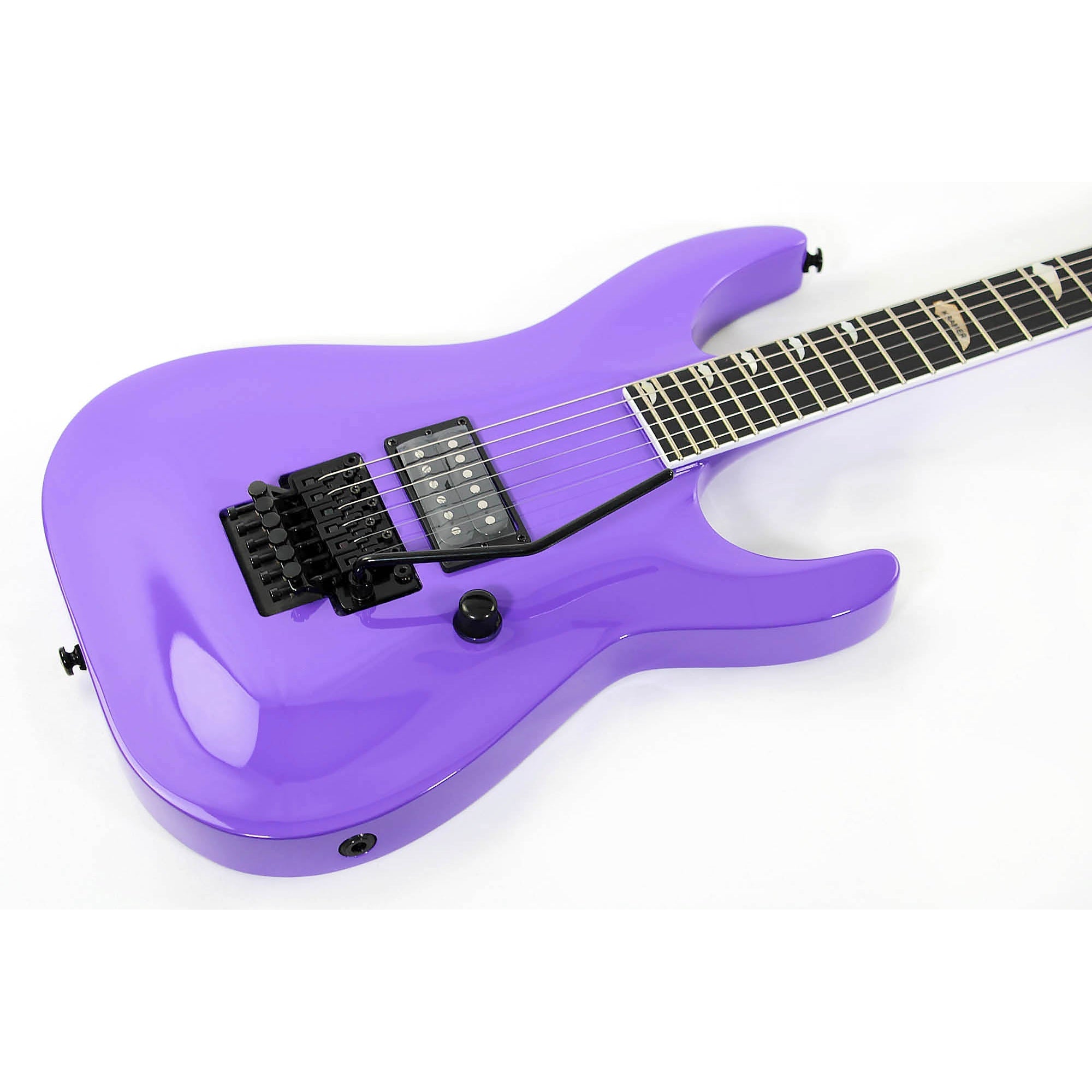 Purple guitar store pickups