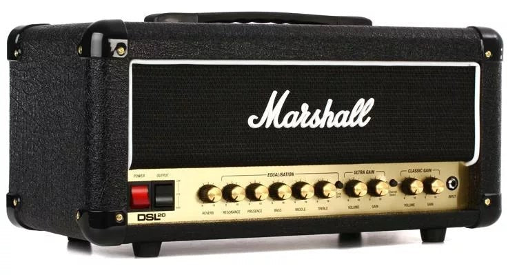 Marshall DSL20HR 20-watt Tube Head - Leitz Music-818261611565-DSL20hr