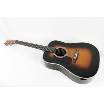 Martin D-28 Acoustic Guitar Left-Handed - 1935 Sunburst - Leitz Music-729789545747-2633977