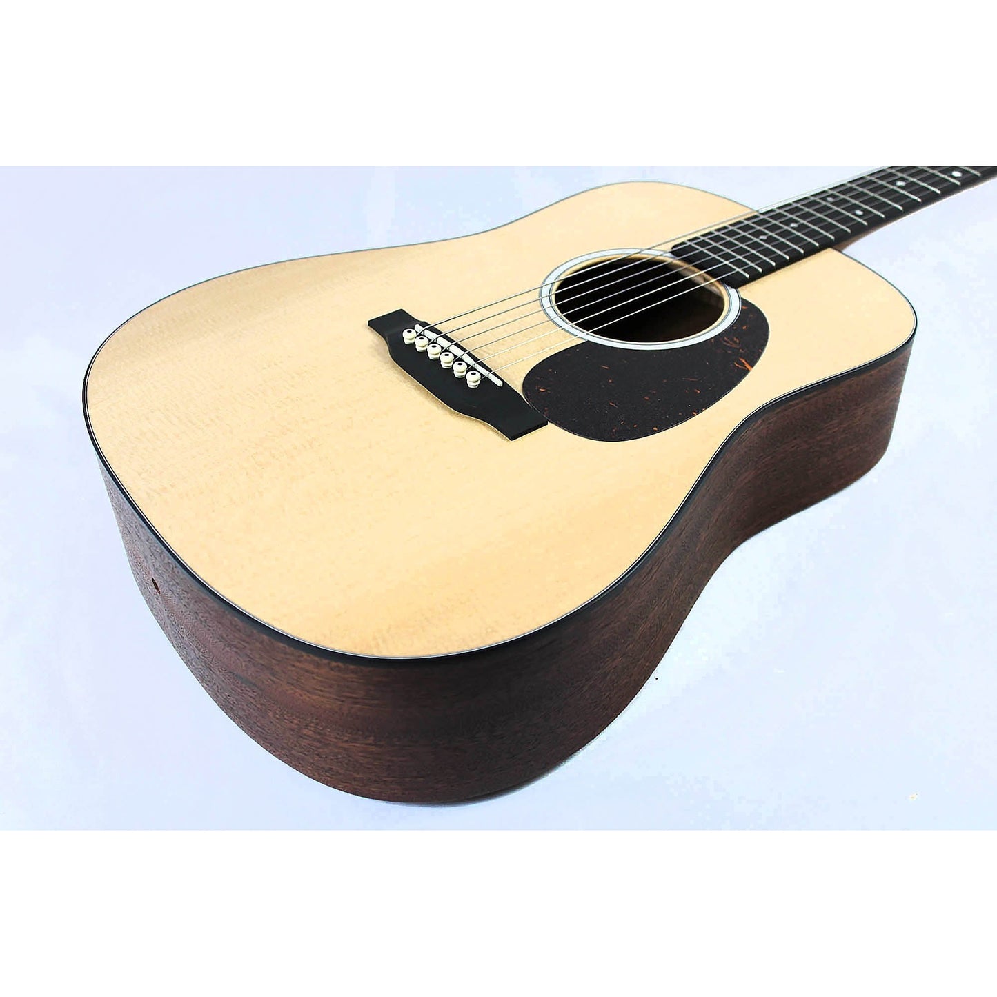 Martin D Jr-10 Acoustic Guitar - Natural Spruce - Leitz Music-729789522014-djr1002