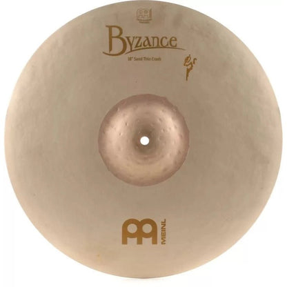 Meinl Cymbals 18 inch Byzance Vintage Sand Thin Crash Cymbal - Leitz Music-926628787034-B18SATC