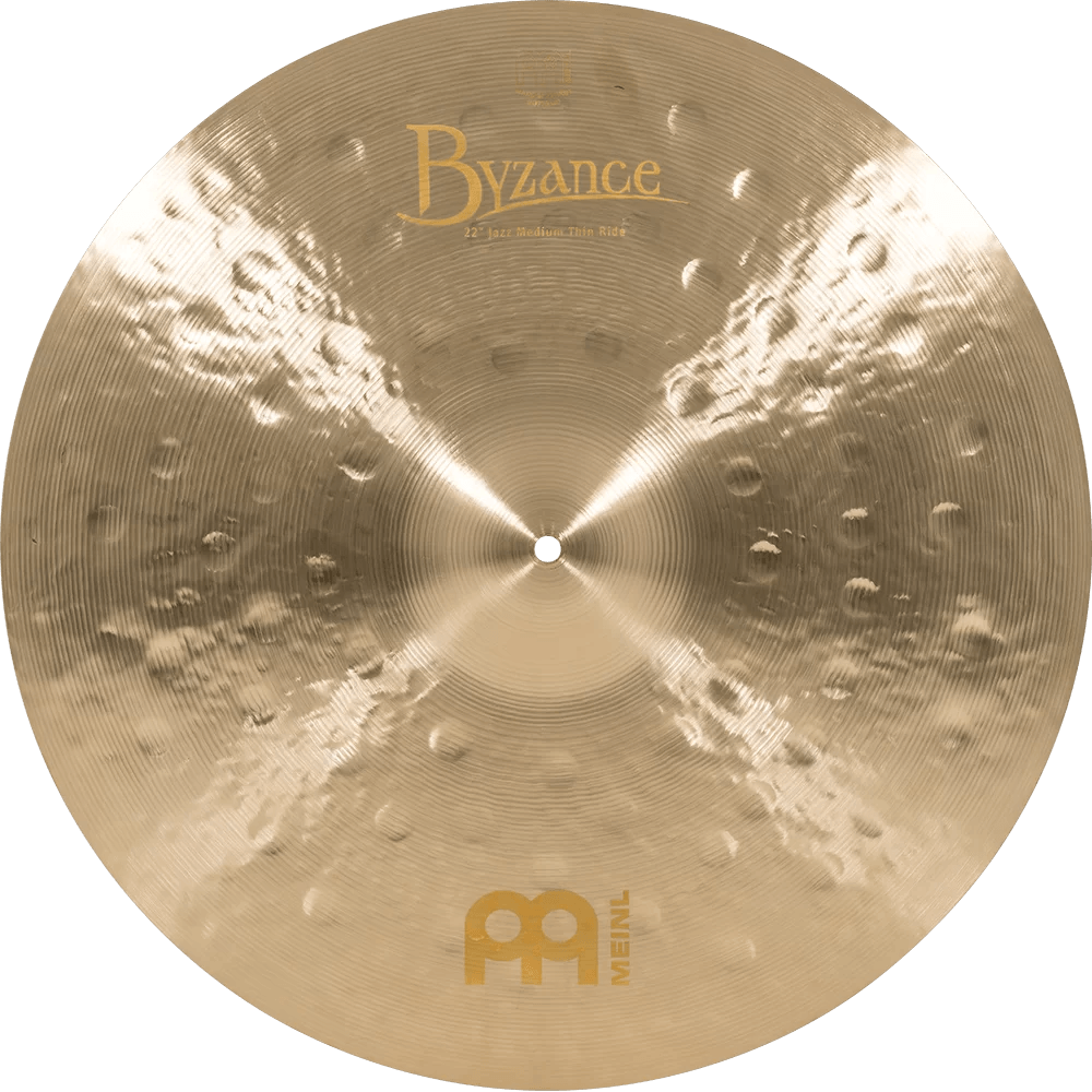 Meinl Cymbals 22 inch Byzance 22" Jazz Medium Thin Ride Cymbal - Leitz Music-840553005288-B22JMTR