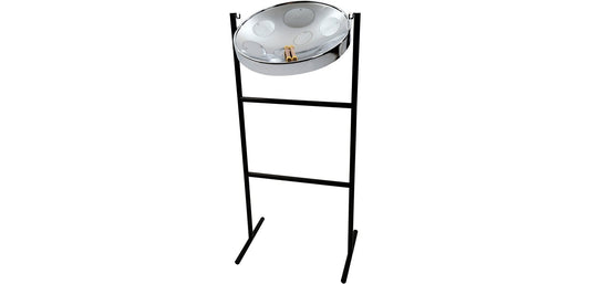 Panyard Jumbie Jam Steel Drum Kit with Chrome Tub Floor Stand - Leitz Music--W1082