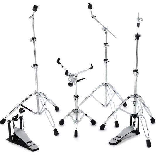 PDP PDHW815 5-piece 800 Series Hardware Pack with Pedal - Leitz Music-647139567488-PDHW815