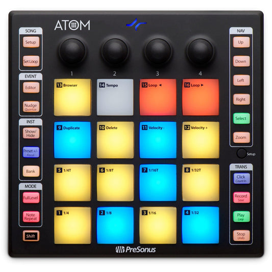 PreSonus ATOM Pad Controller - Leitz Music-993248452512-ATOM