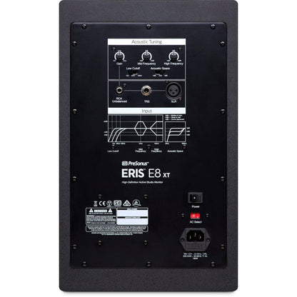PreSonus Eris E8 XT 8" Powered Studio Monitor (PAIR) - Leitz Music--E8XTPAIR