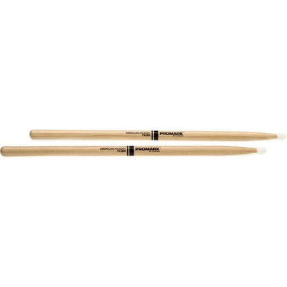 Promark Classic Forward DrumSticks - Hickory - 5B - Nylon Tip - Leitz Music-998388690947-tx5bn