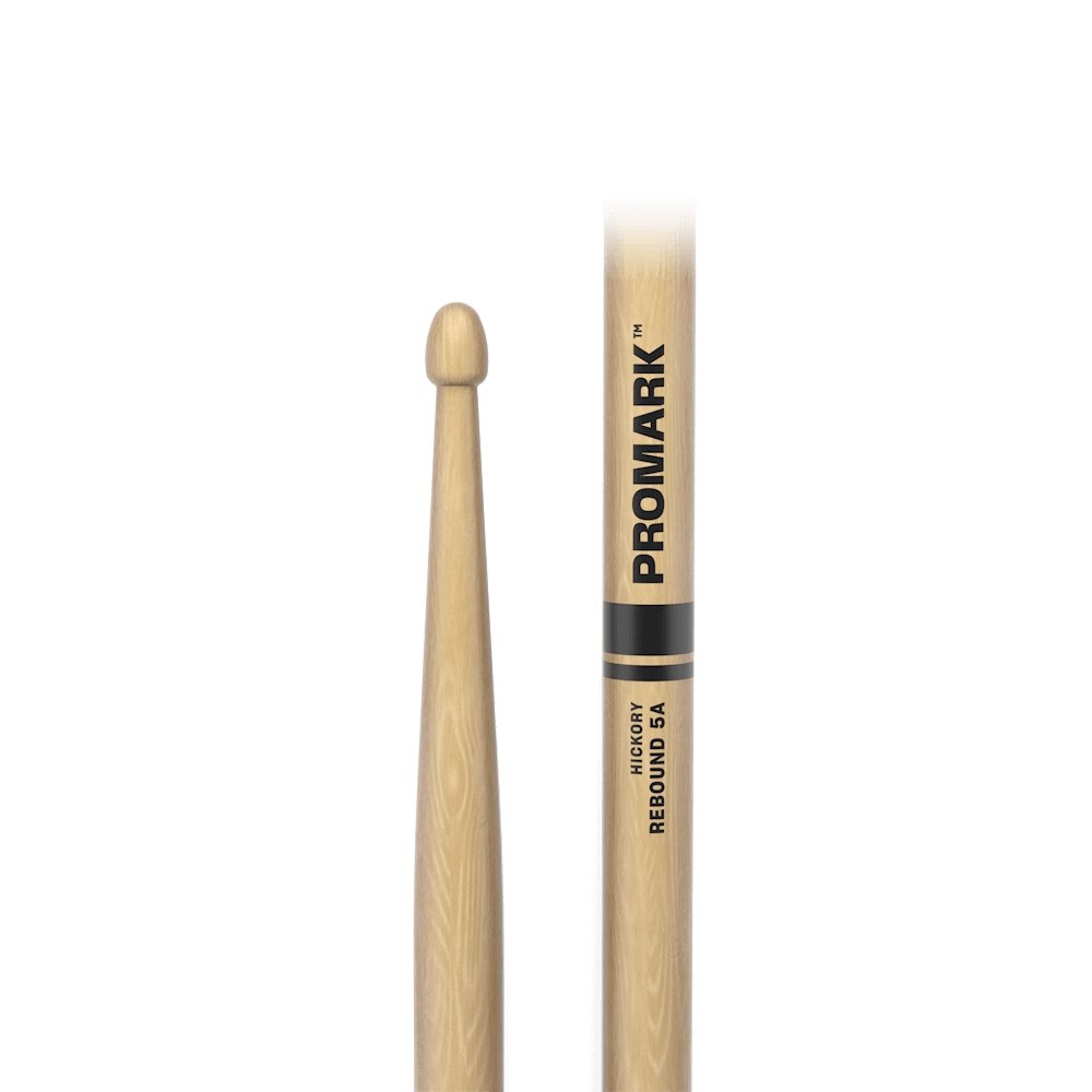 Promark Rebound Drumsticks - Hickory - 0.565" - Acorn Tip - Leitz Music-818263571966-rbh565aw