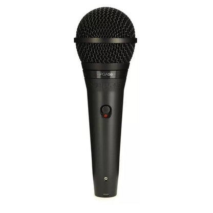 Shure PGA58-QTR Dynamic Vocal Microphone with XLR to XLR Cable 
