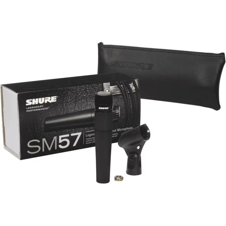 Shure SM57 Cardioid Dynamic Instrument Microphone – Luther Music