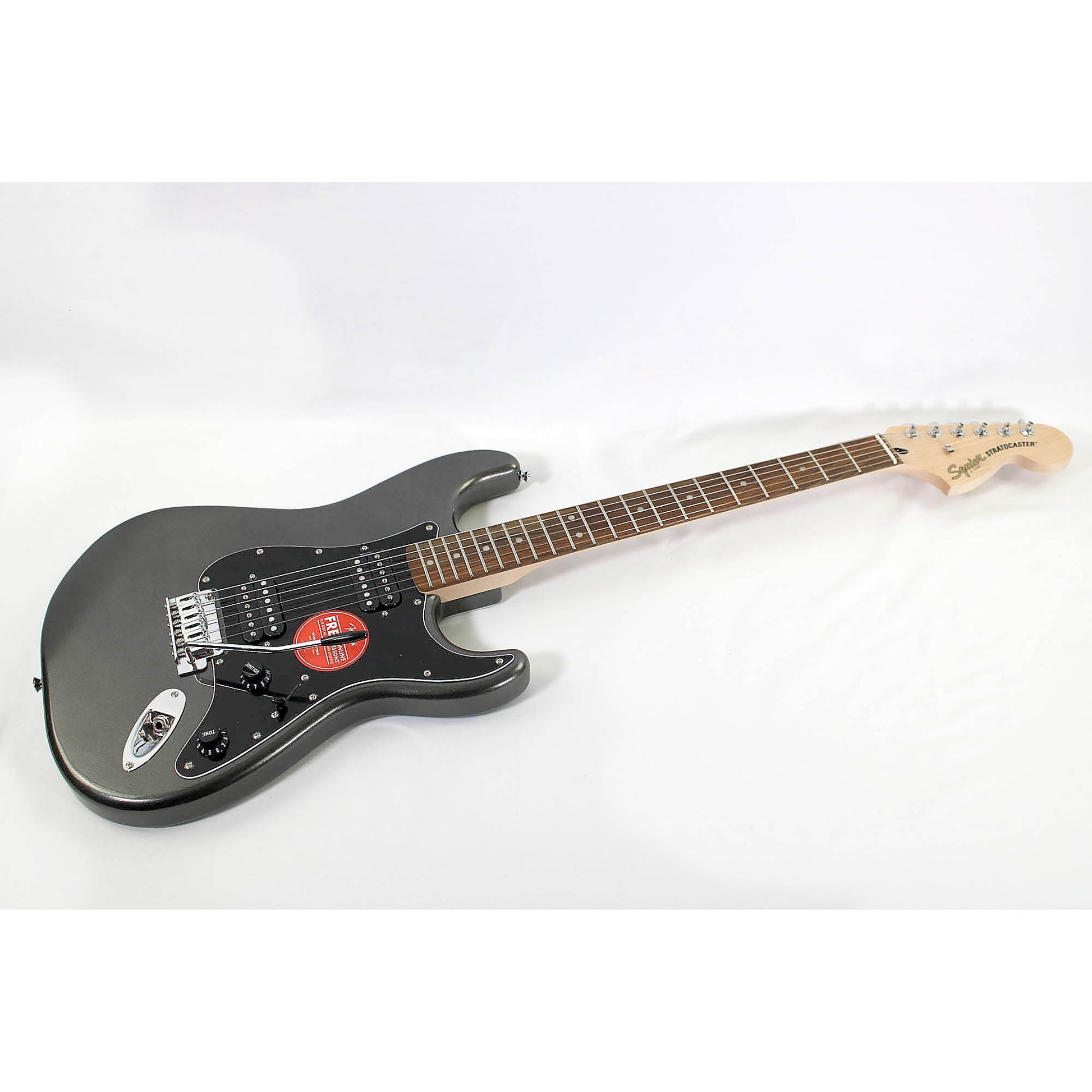 Squier Affinity Series Stratocaster - Charcoal Frost Metallic - Leitz Music-885978723409-0378051569