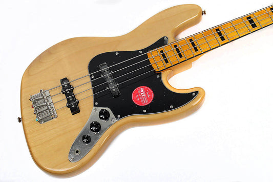 Squier Classic Vibe '70s Jazz Bass - Natural - Leitz Music-885978064700-0374540521