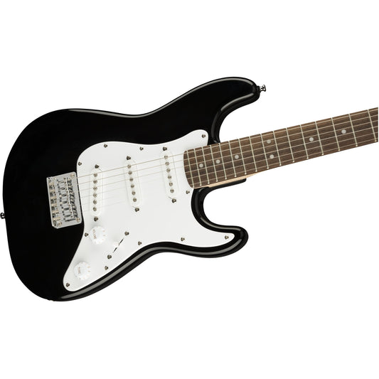 Squier Mini Strat Electric Guitar - Black - Leitz Music-885978884629-0370121506