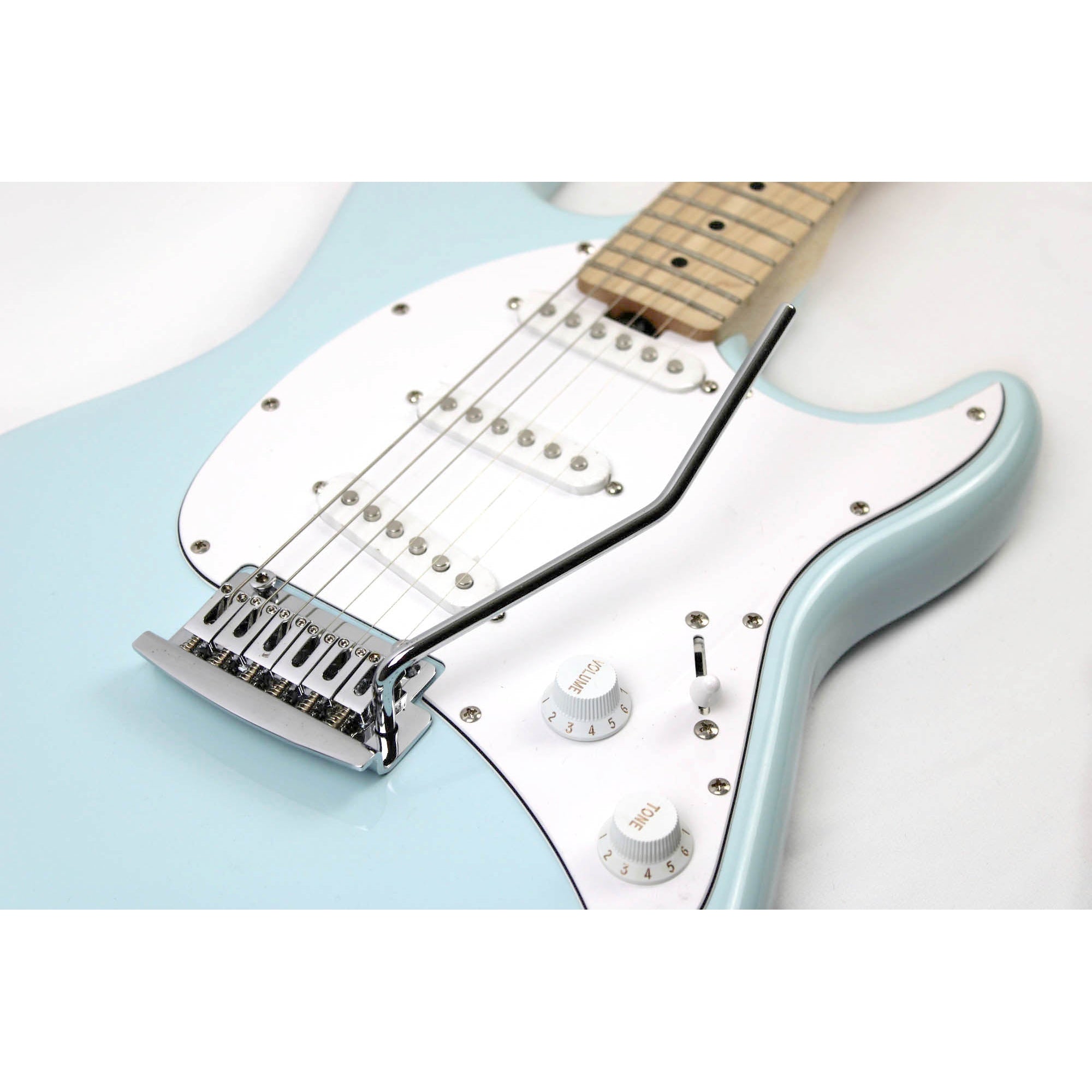 Sterling by Music Man Cutlass SSS - Daphne Blue