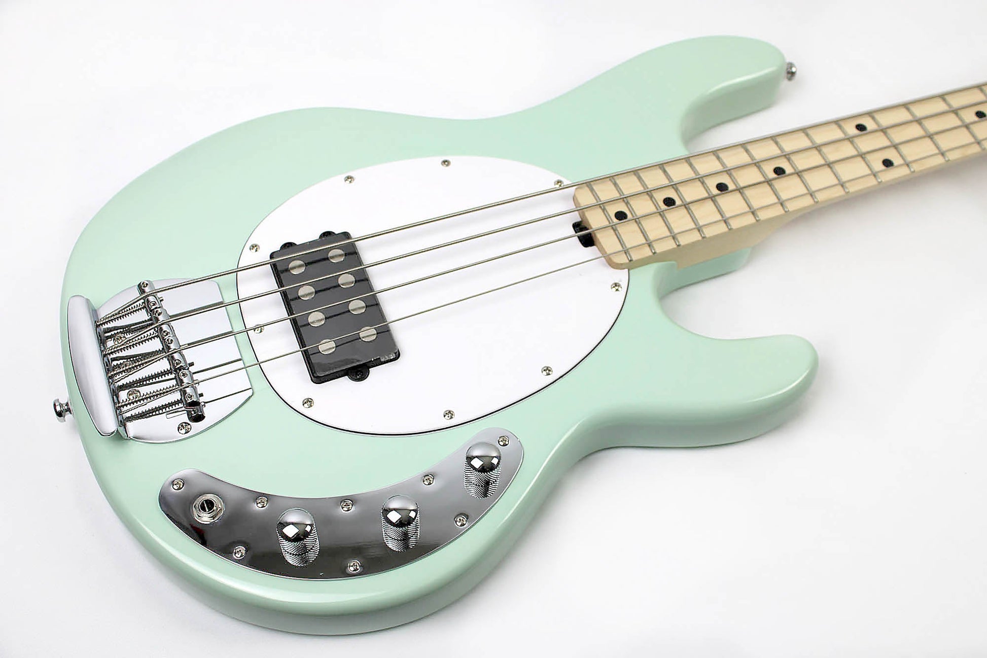 Sterling by Music Man StingRay Ray4 Maple - Mint Green - Leitz Music-852956007622-B159798