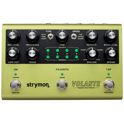 Strymon Volante Magnetic Echo Machine Pedal - Leitz Music-852571008042-VOLANTE