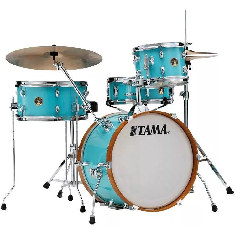 Tama Club-JAM LJK48S 4-piece Shell Pack with Snare Drum - Aqua Blue - Leitz Music-4549763059529-LJK48SAQB