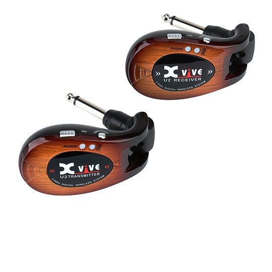Xvive U2 Digital Wireless Guitar System - 3-tone Sunburst - Leitz Music-6943050418316-U2SUNBURST