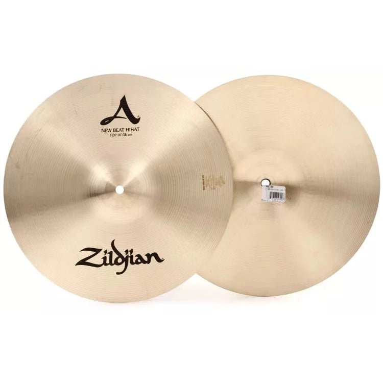 Zildjian 14 inch A Zildjian New Beat Hi-hat Cymbals - Leitz Music-642388103098-A0133